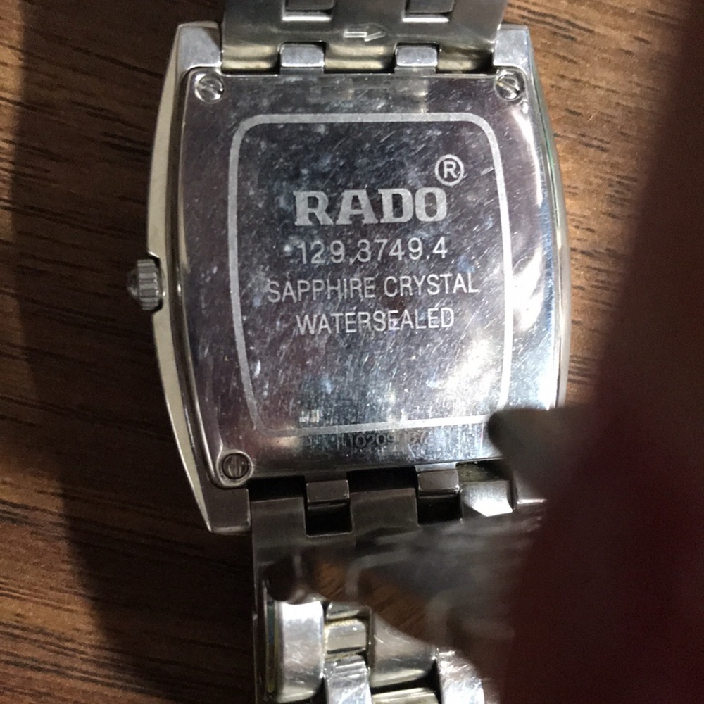 Vintage Rado Jubile Women’s Wristwatches Swiss 070 129 374 9.4 Sapphire Cristal - Picture 3 of 12